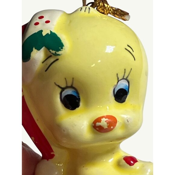 Dave Grossman Tweety Bird Christmas Ornament Vintage 1977 - Picture 2 of 9
